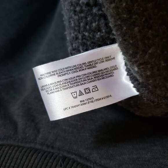 Orvis Signature Quarter-Zip Sweatshirt Pullover Rib Knit Grey Size Men's XL - Picture 11 of 11